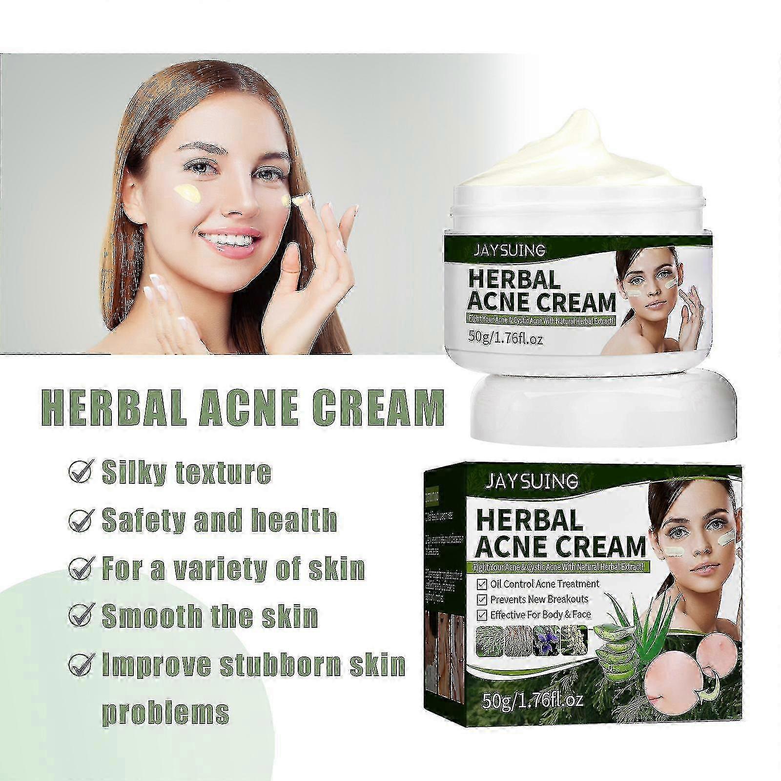 Jaysuing Of Herbal Acne クレンジング クリーム クレンジング ニキビ、ニキビ、ニキビ、リペア、ジェントル、保湿、クレンジング、ブライトニング |