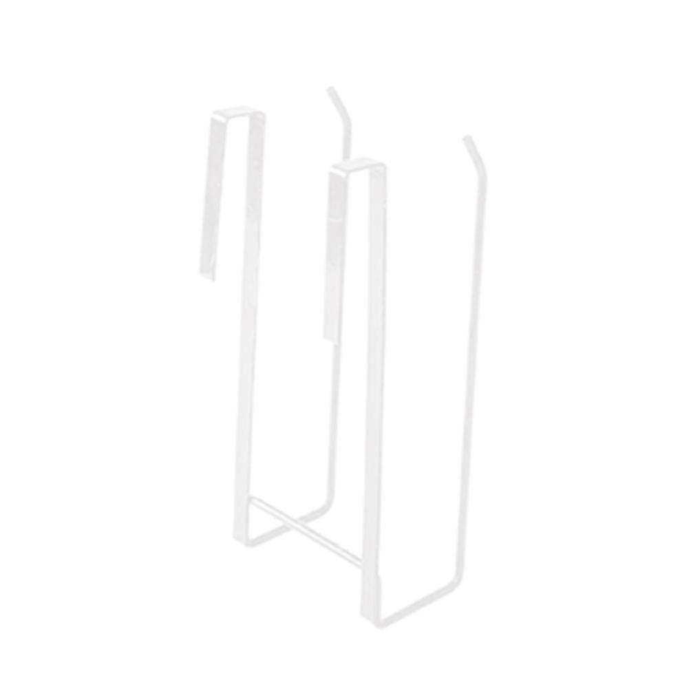 المرحاض لفة ورق الرف برج معلق حامل خزانة ملحقات المطبخ الجرف (أبيض)