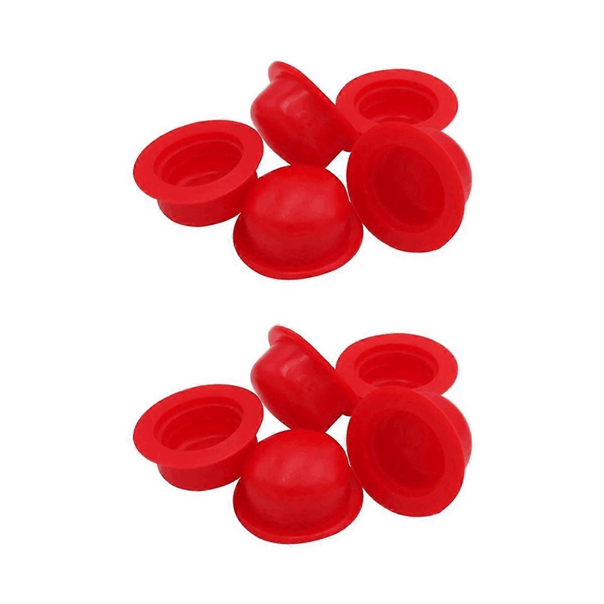 Dust Rubber Cover Red Protective Cap for Flexible Pipe CO2 Cylinder Pin Valve for Soda Machine Machine A