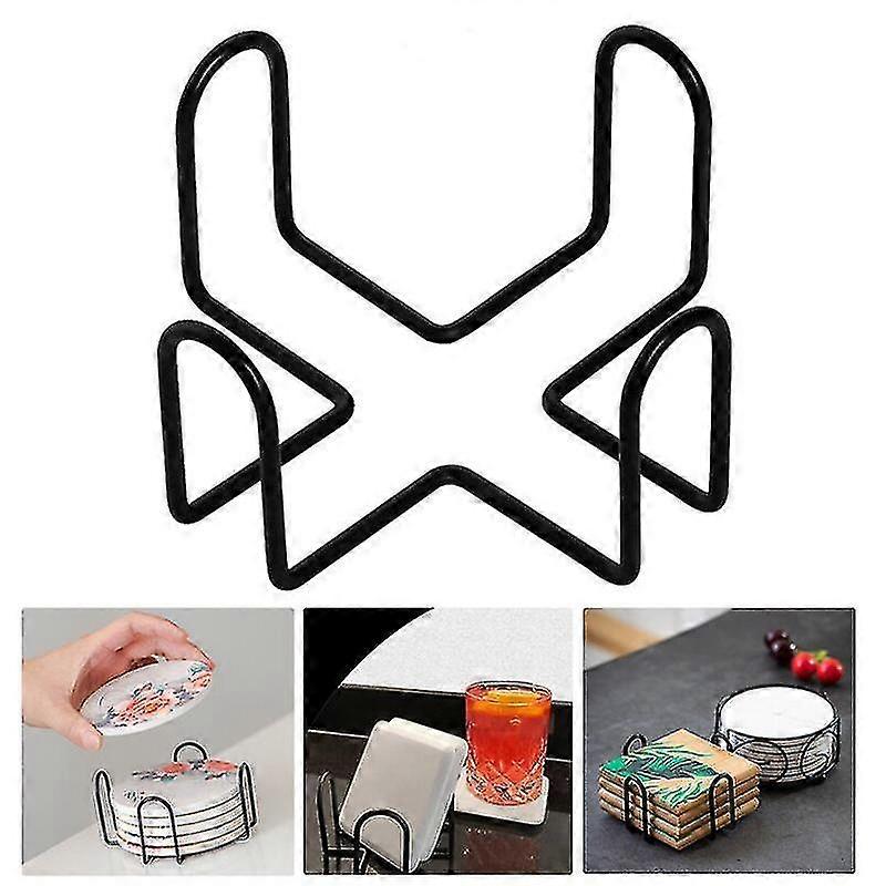 Coaster Holder Mat Storage Rack Silicone Table Mat Holder Kitchen Accessories