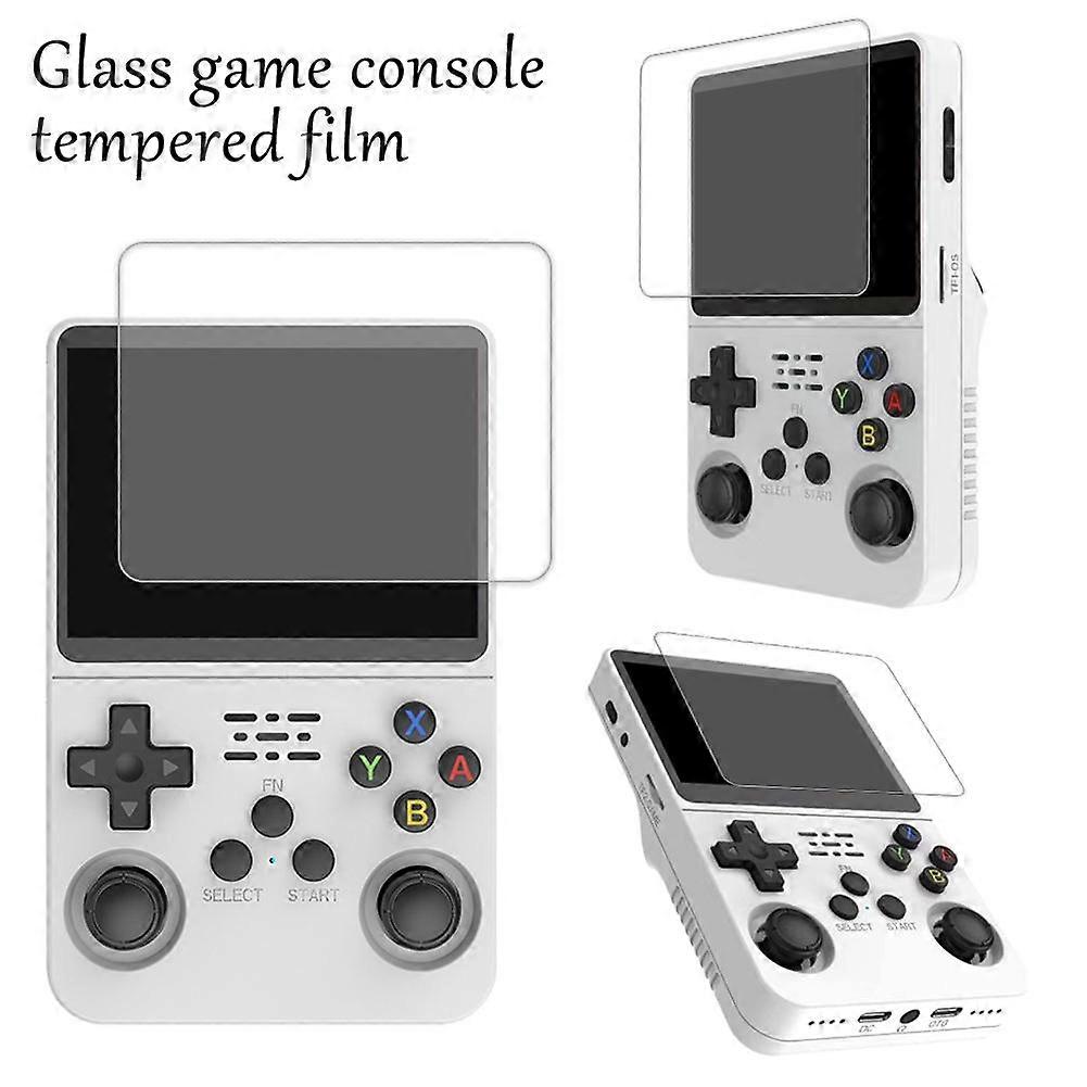 for R36S Retro Game Glass Console Screen Protector