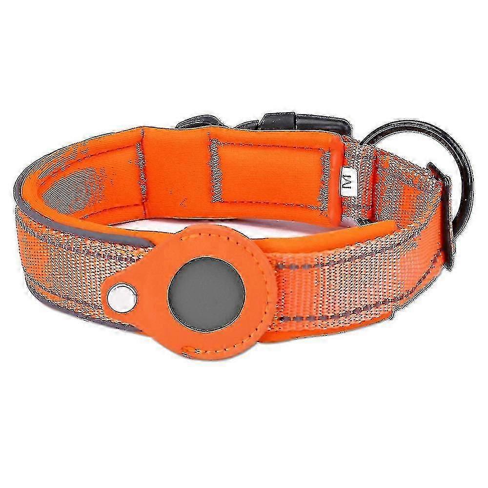 Reflective Heavy Duty Dog Collar - 1.25 Inches Wide - Extra Large, Large Or Medium