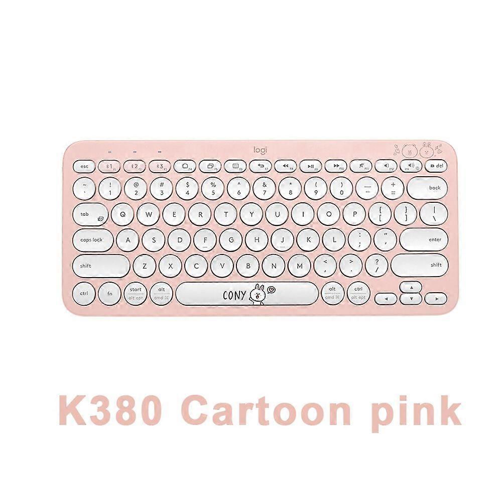 Logitech K380 multi-device Bluetooth wireless keyboard linemate multi-color Windows MacOS Android IOS Chrome OS universal