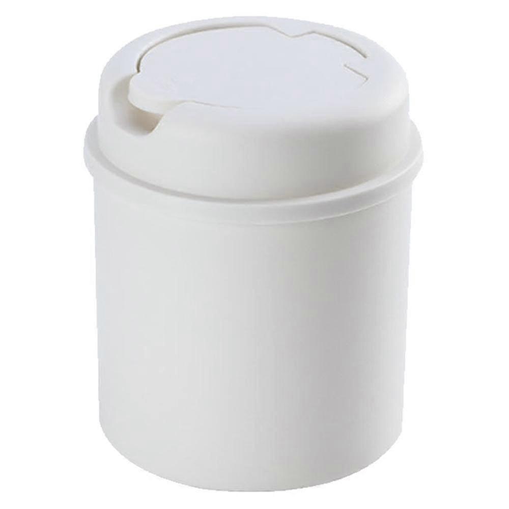 Plastic Desktop Mini Trash Can With Screw Cap For Mini Office,3468