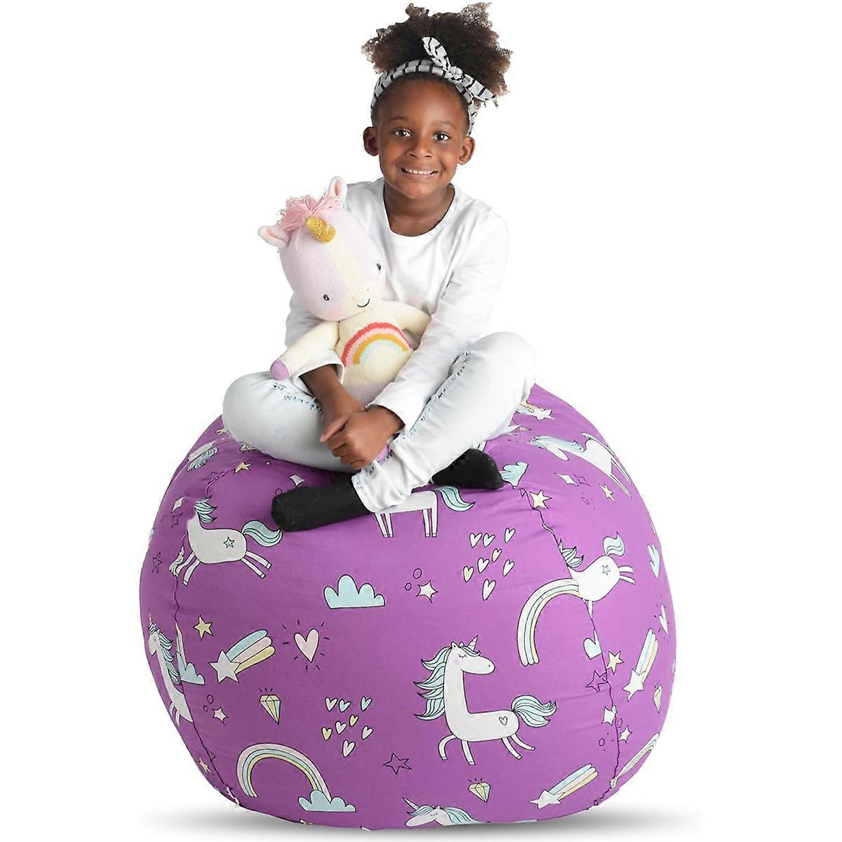 Sitzsack zur Aufbewahrung von Kuscheltieren, Tragegriff