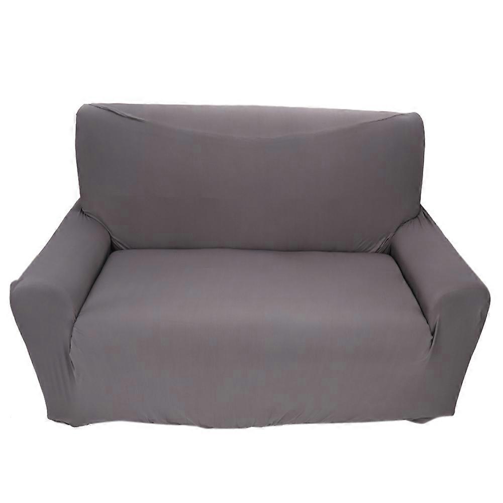 Home Full stretch sofa covers sofa couch Elastic Protector for 2 seater Grey