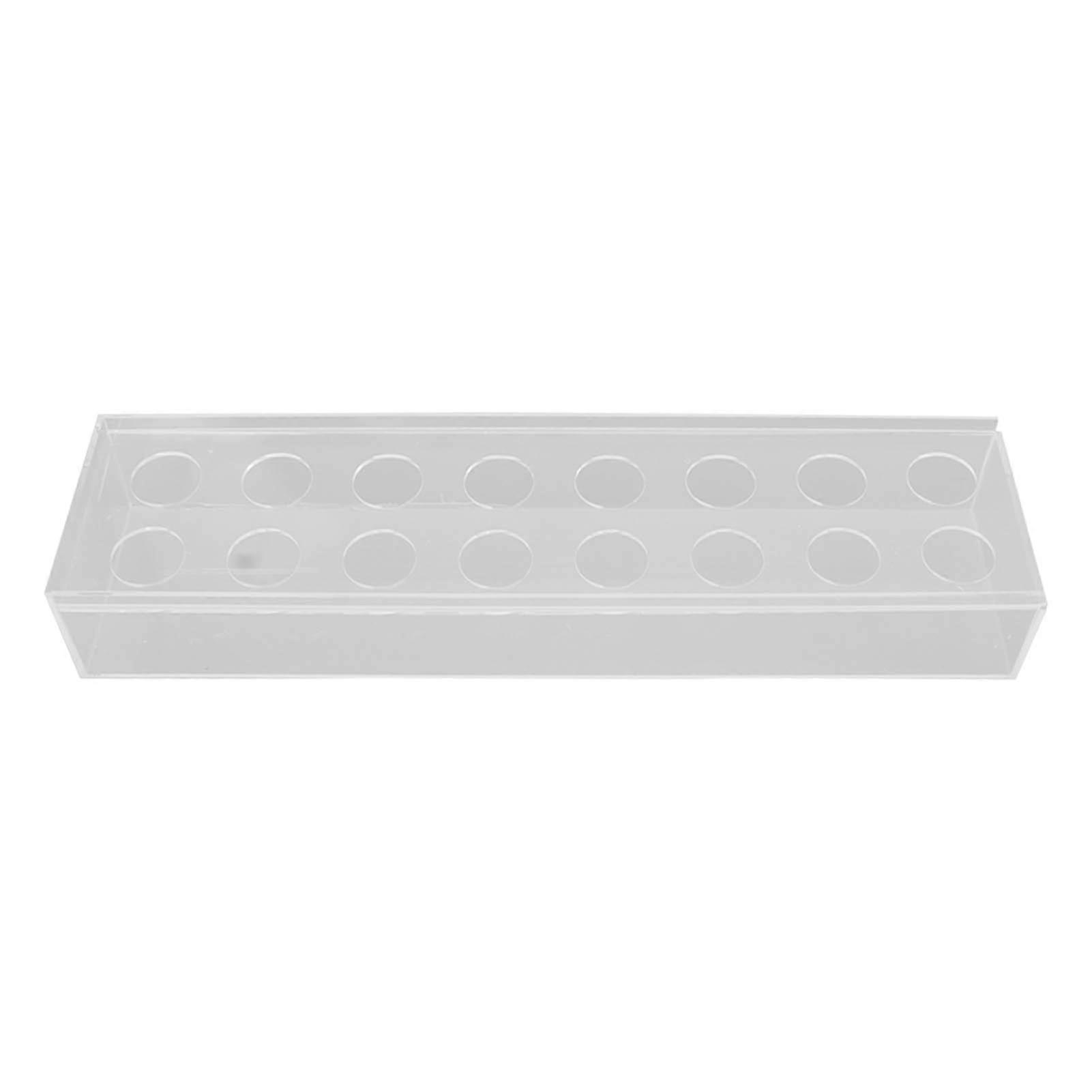 Versatile Compact Transparent Pen Display Stand