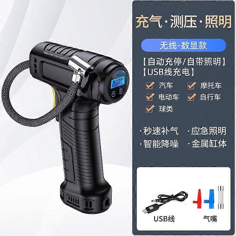 נייד אלחוטי צמיג רכב מתנפח תצוגה דיגיטלית MK1254