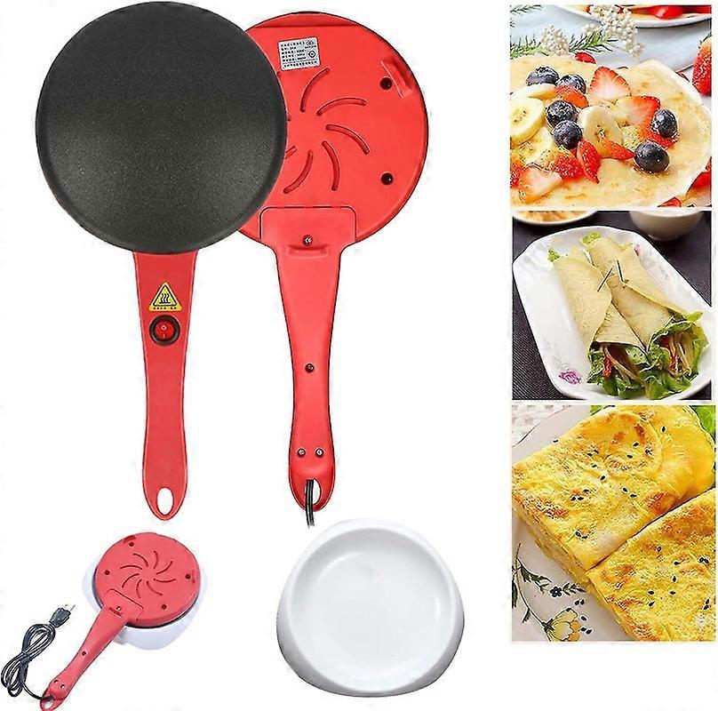 Crêpière instantanée, machine à crêpes électrique de 7 pouces