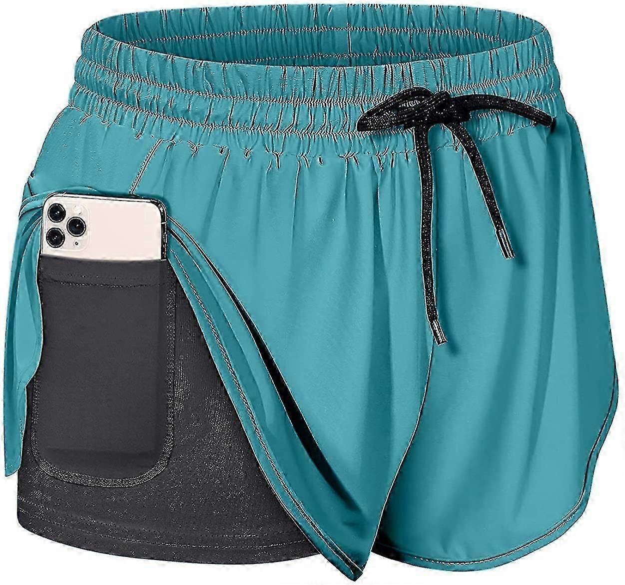 Shorts Womens Sport Hotpants With Pockets Drawstring