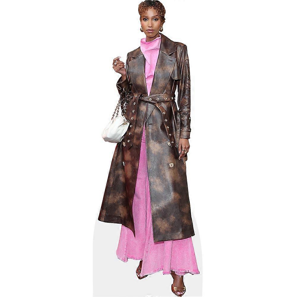 Hanan Ibrahim (Coat) Cardboard Cutout (lifesize OR mini size). Standee. Stand Up.
