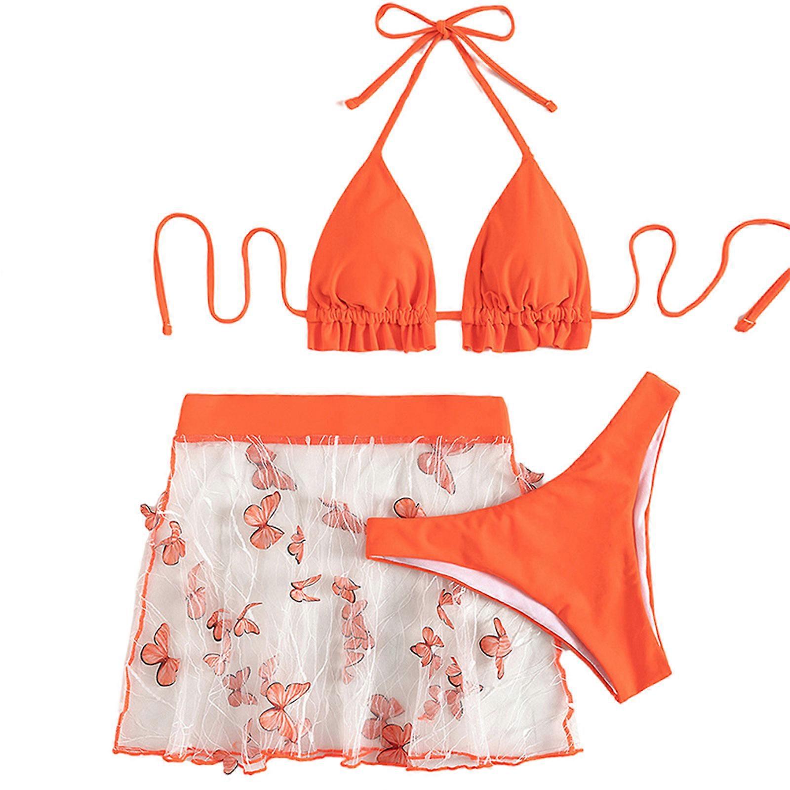 Damen für Schmetterling Mesh Bikini Badeanzug Vintage Badeanzüge Bikini Göttin Sommer Bademode Bikini Genaues Muster M