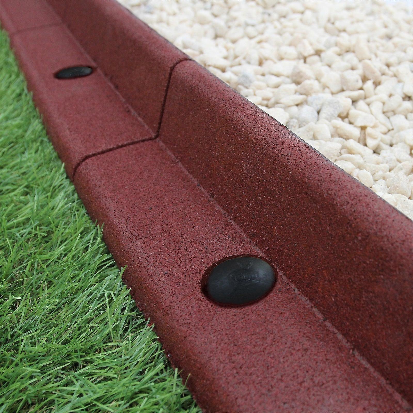 Flexible Lawn Edging Garden Border Grass Pathways Path Edge Vegetable Plot Flowerbed Raised Borders