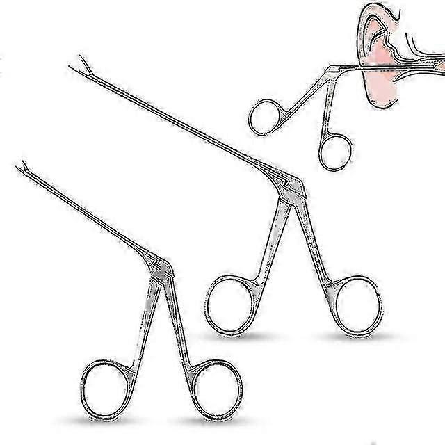 هارتمان منتقي الأذن كماشة ملقط مزيل شمع الأذن التمساح الصغير التمساح ملقط الأنف الأذن الشمع القناة الأنظف كليب توي---كود20188