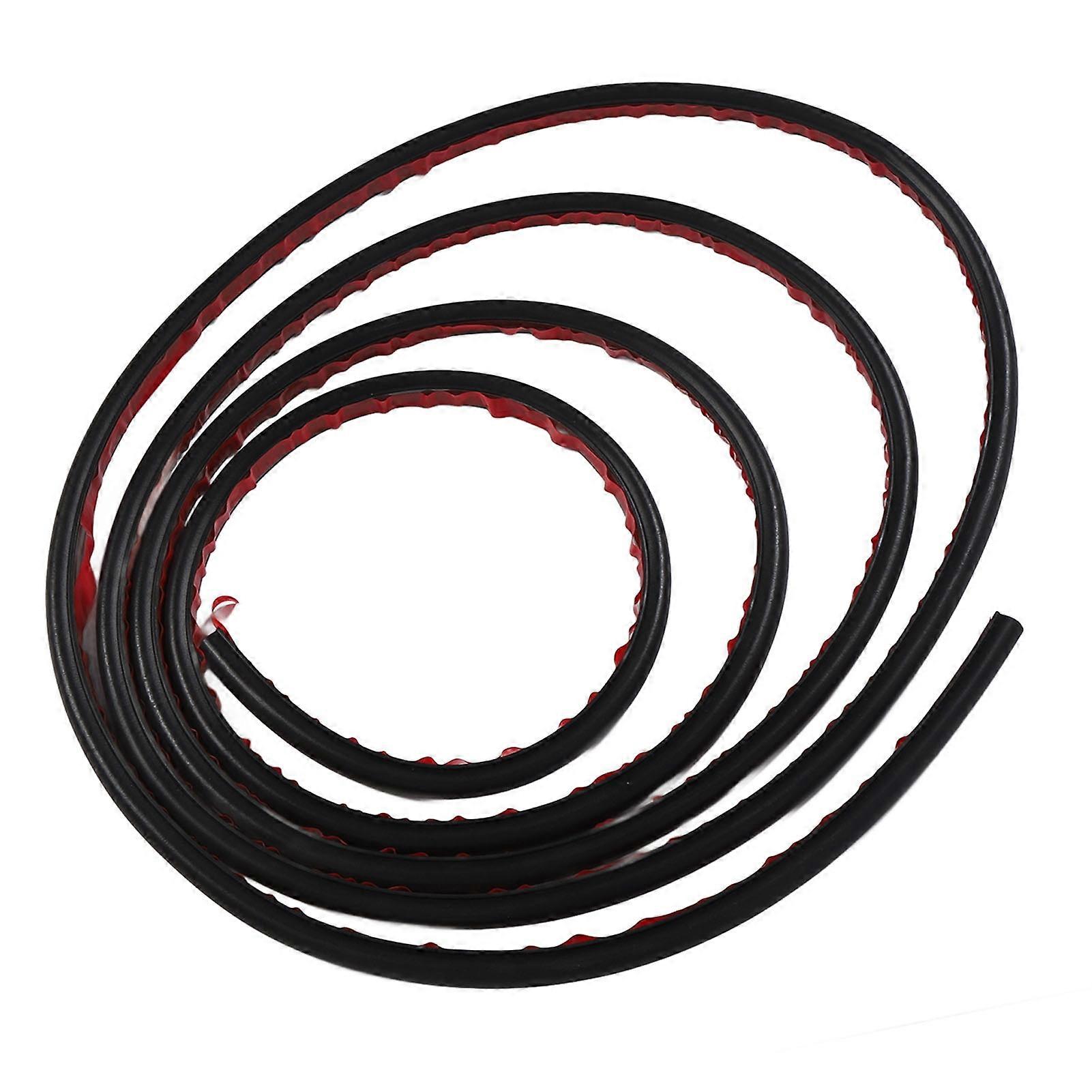 Front Door Weatherstrip Seal Rubber 5m Noise Reduction Dust Proof Door Weather Stripping Trim for T5 T5.1 T6 Models 