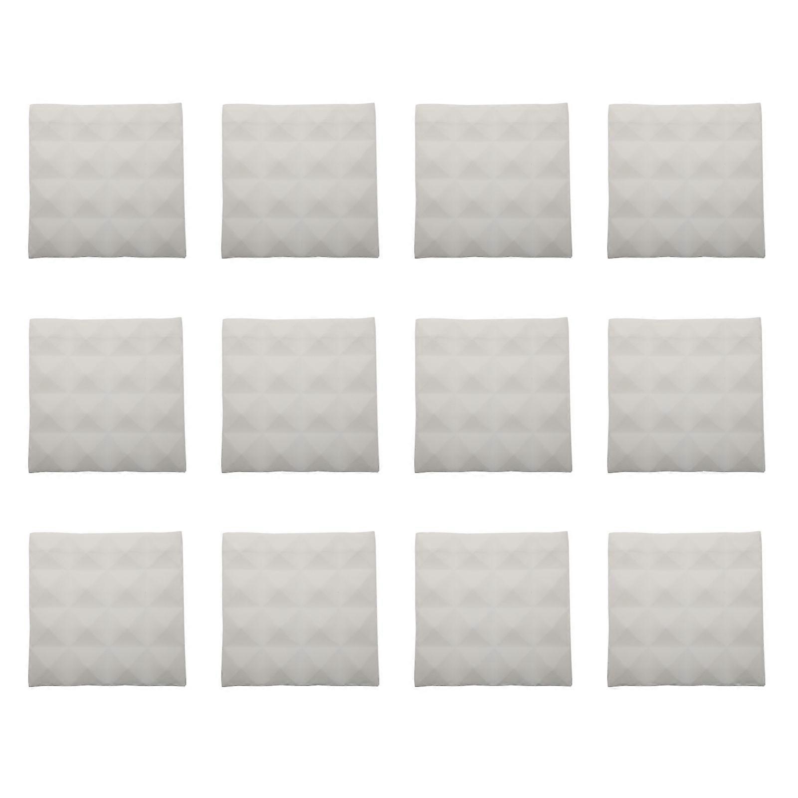 12stk pyramideformede akustikpaneler Lyddæmpende paneler til akustisk behandling