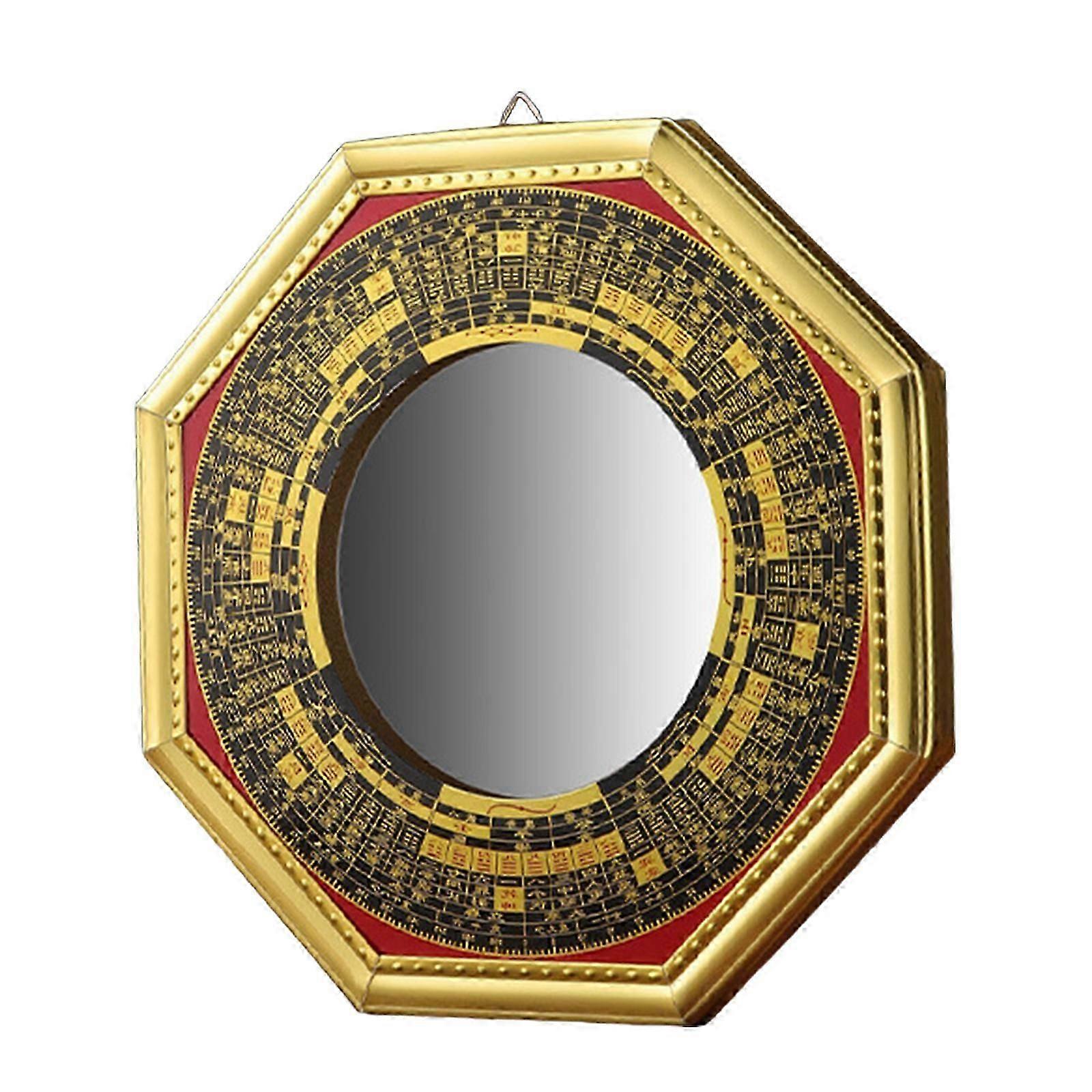 Round Mirror Vintage Chine Ancient Mirror Convex Concave Mirror Home Decor