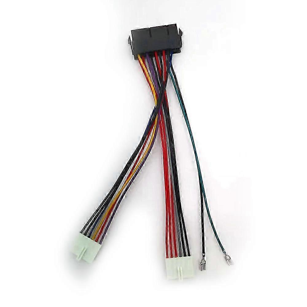 20Pin ATX to 2-Port 6Pin AT PSU Converter Power Cable 20 Pin ATX to AT Power Cable 20cm for 286 386 486 586 Old Computer