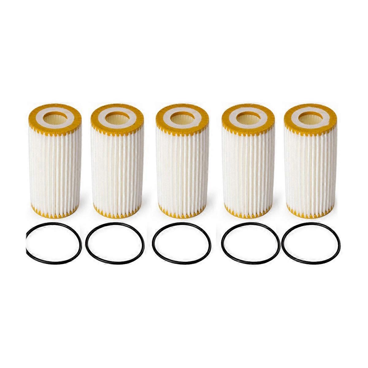 5Set Oil Filter 06L115562B for 4M 2Nd 2.0 40TFSI 45TFSI 2016-2020 CYMC CYRB 06L115466C 4MB