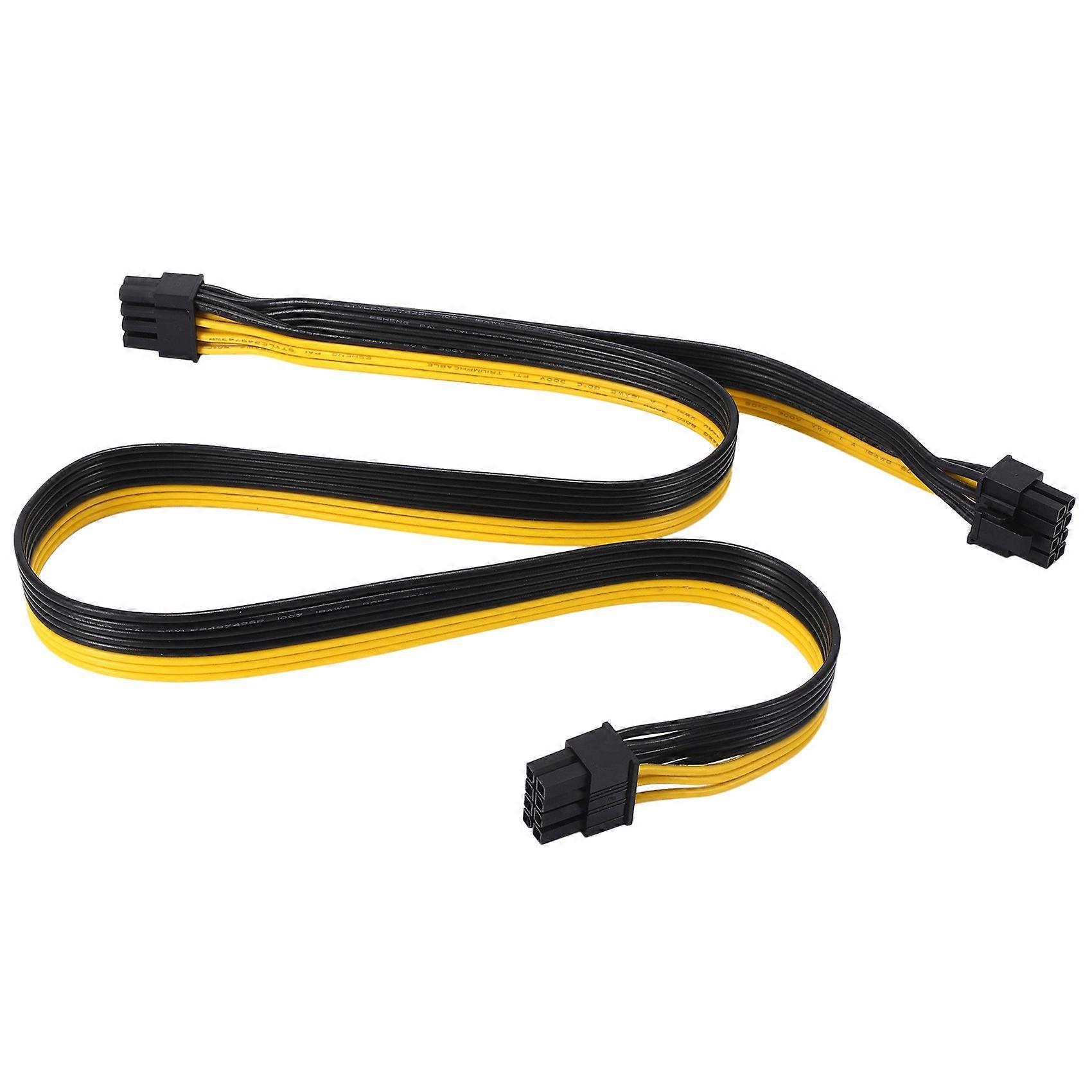 ATX CPU 8 Pin Male to Dual PCIe 8(6+2) Pin Male Power Adapter Cable