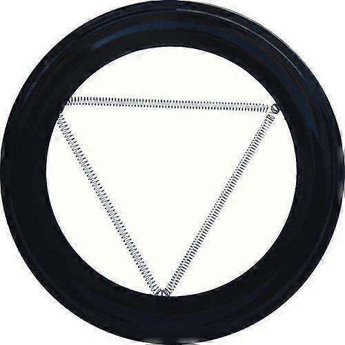 Rosace noire - WOLFPACK - 100 mm - Émaillée