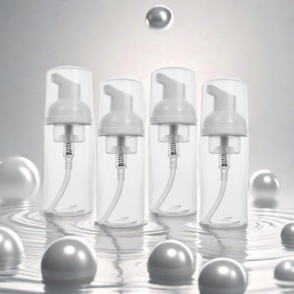 30ml-100ml Plastic Refillable Foam Bottle for Travel with Pump Foaming Soap Dispenser - Mini Bottles