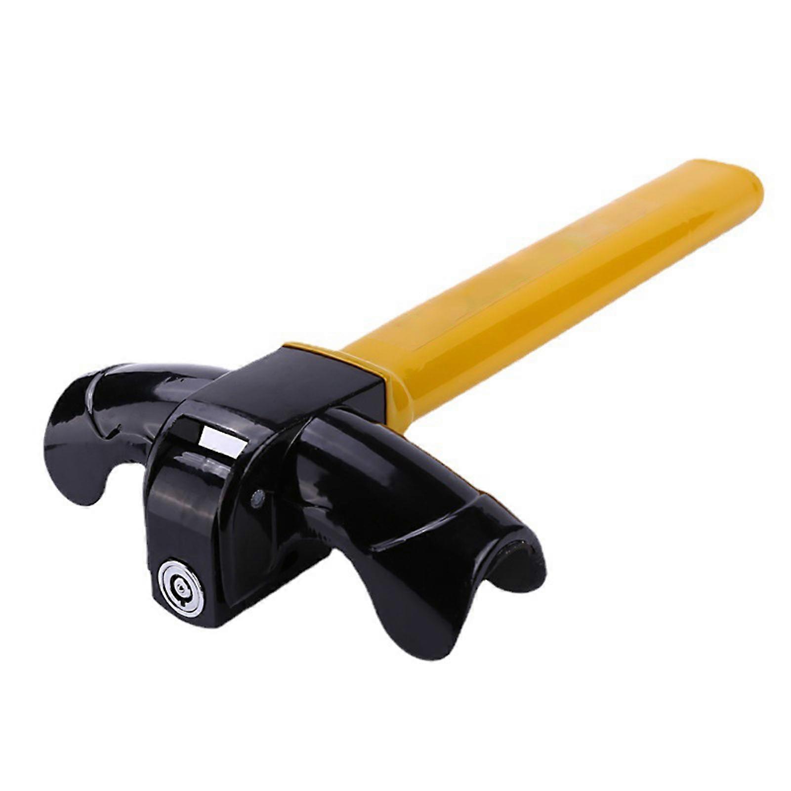 Anti-Theft Car Steering Wheel Lock 2 Key Circular Lock Cores Car Security Lock for Truck SUV Car