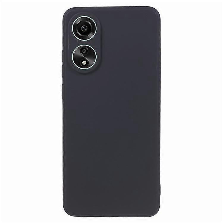 Straight Edge Phone Case Compatible For Oppo A78 4G , Lens Precise Cutout Soft TPU Anti-scratch Cover