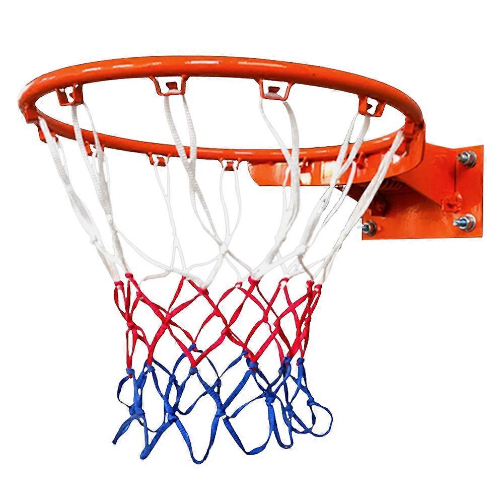 High Quality Durable Standard Size Nylon Thread Sports Basketball Hoop Mesh Net Backboard Rim Ball Pum
