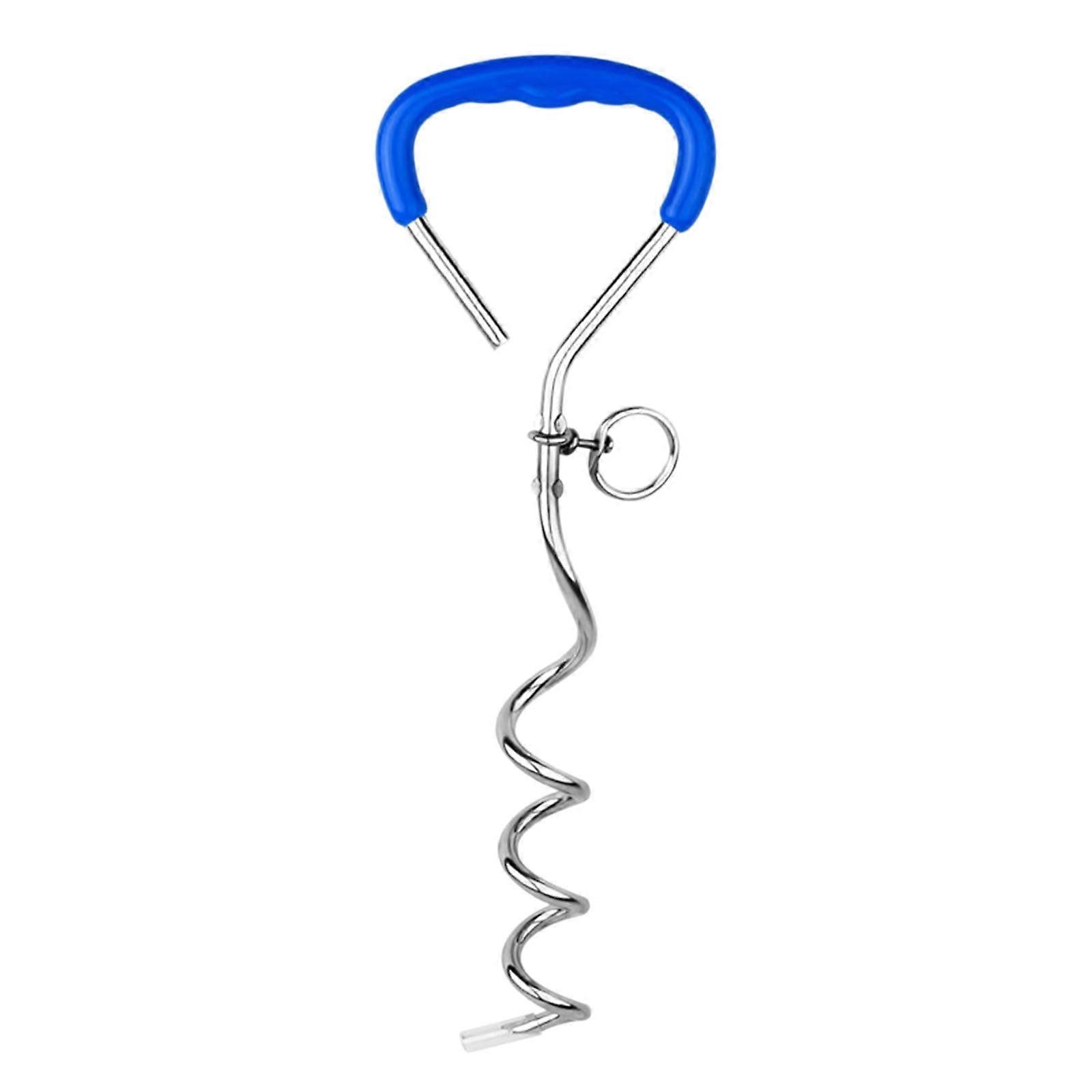 Estaca de Amarração para Cães, Giro 360°, Resistente, Externo