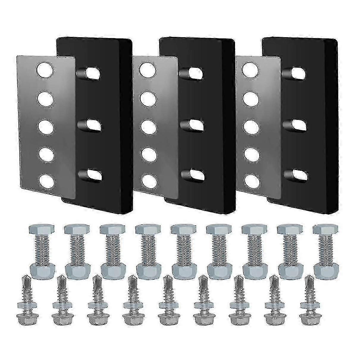 Snow Blower Impeller Modification Kit - 1/4inch 3-blade Universal, For Modifies 2-stage Machine Boris
