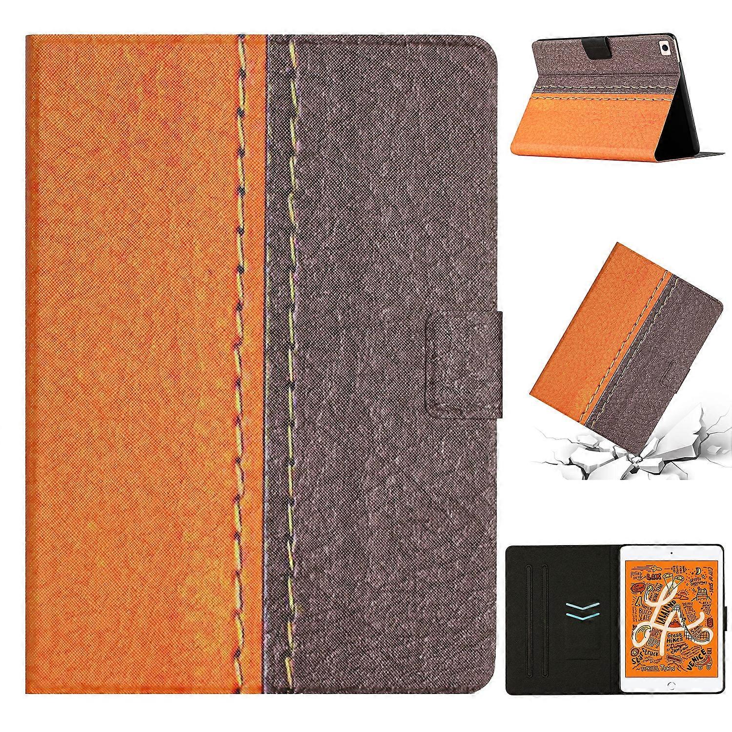 Stitching Solid Color Smart Leather Tablet Case For iPad mini 5 / 4 / 3 / 2 / 1