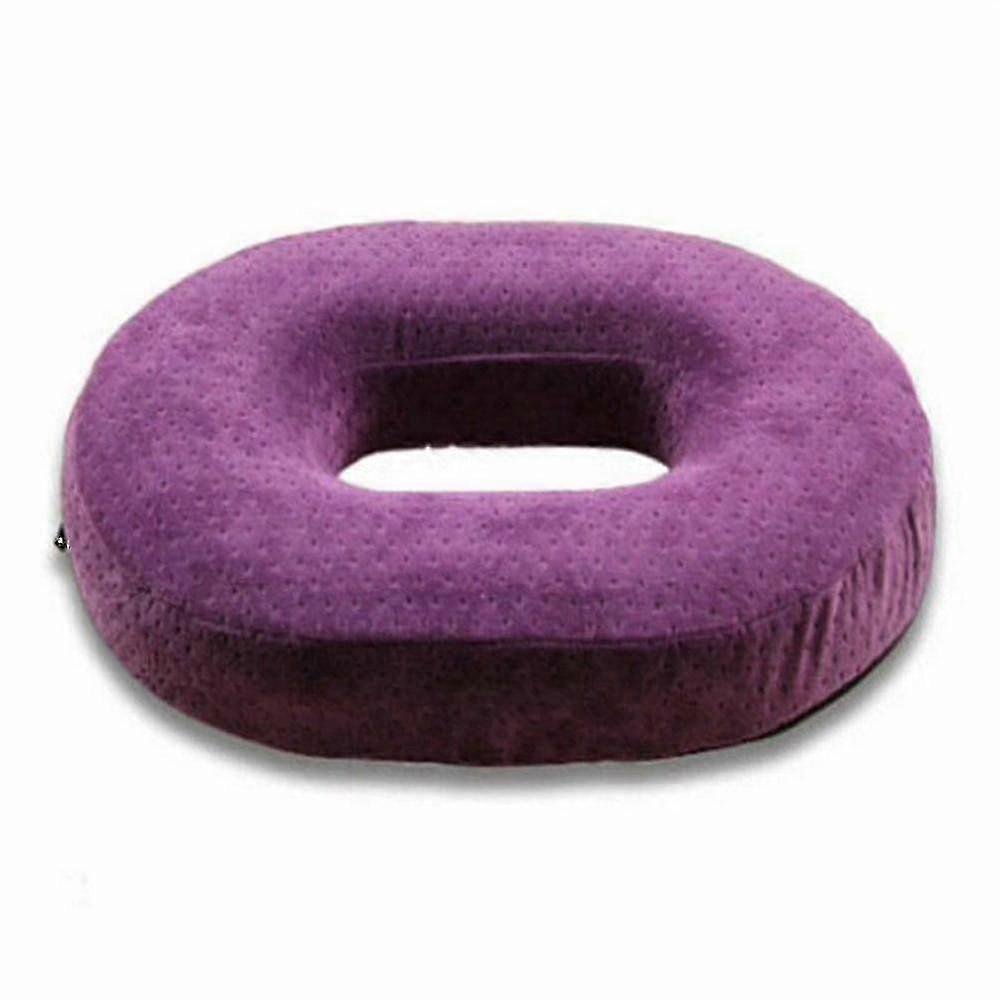 Cuscino per sedia ad anello in memory foam per alleviare il dolore al coccige