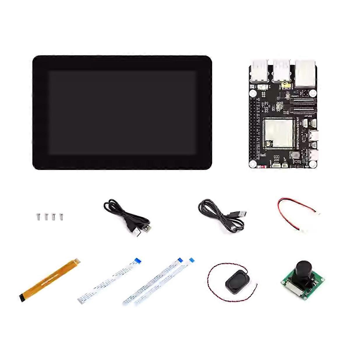ESP32-P4-Module 7-Inch Touch Screen 720x1280 with 5MP OV5647 Camera Speaker Supports for Wi-Fi6/BLE