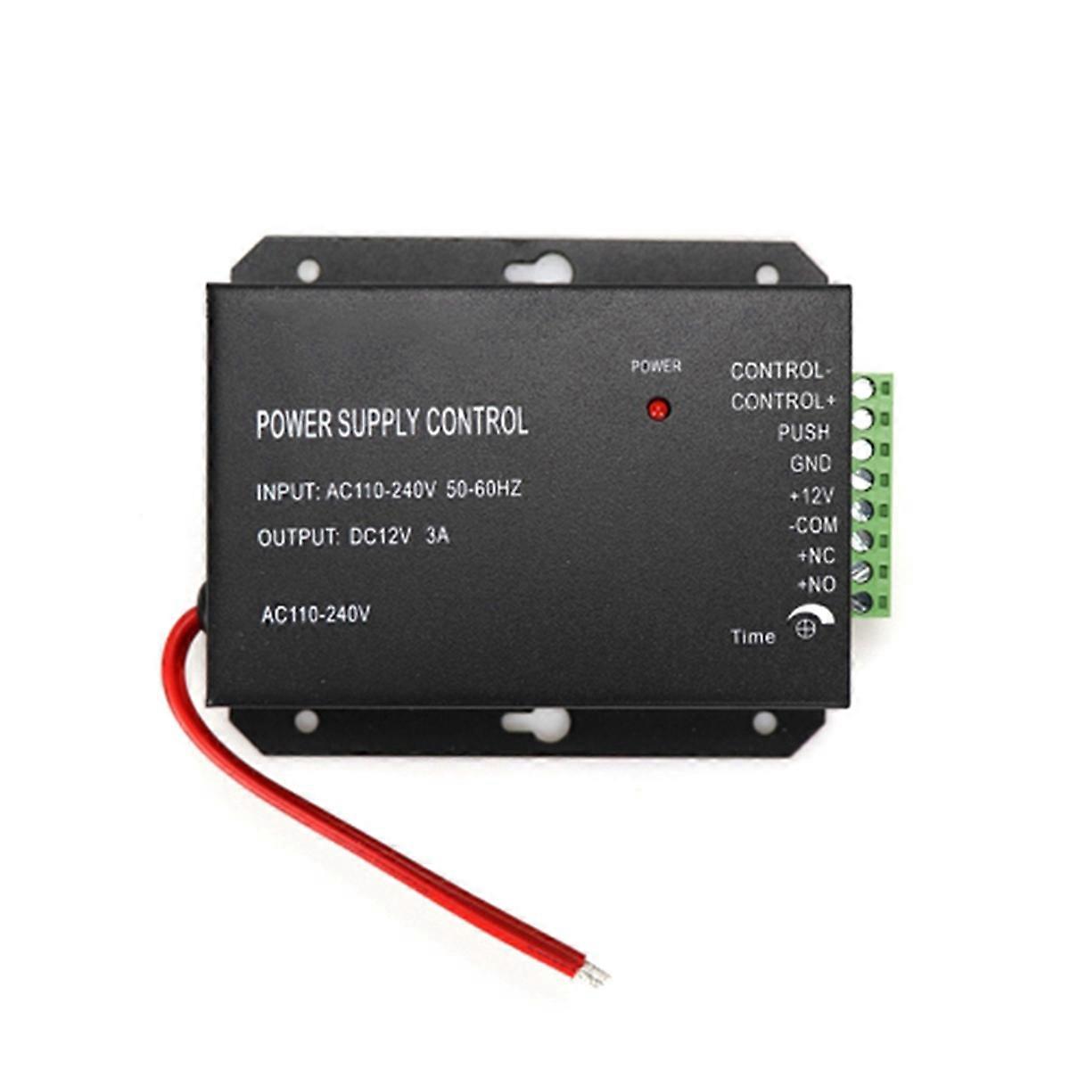 Access Control Power Supply Transformer Door System Adapter AC110-240V Covertor System Machine Blac