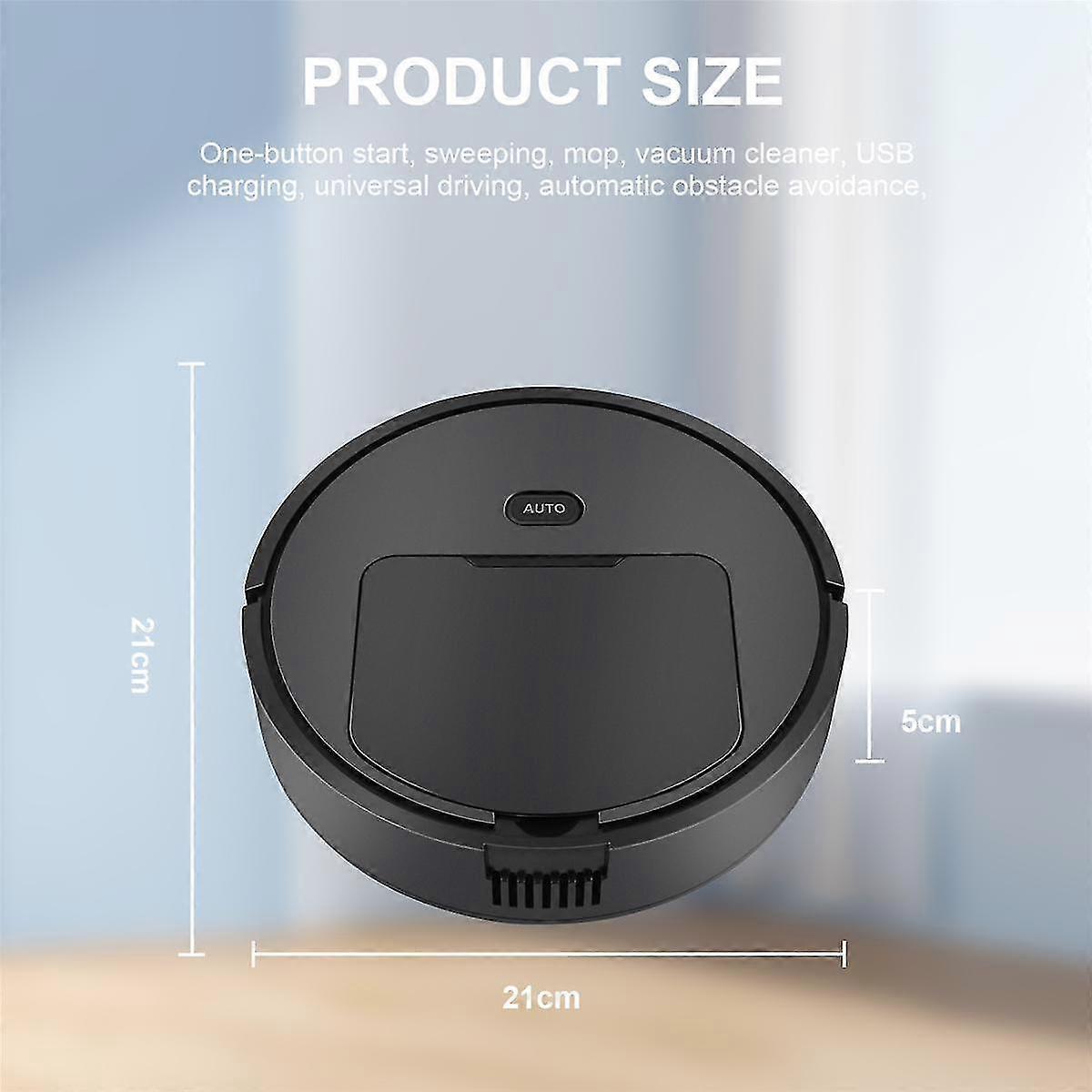 Automatic Robot Cleaner 3 In 1 Smart Broom Robot Vacuum Cleaner Lazy Household Cleaning Wireless Sw