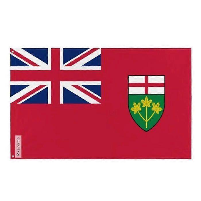 Ontario Flag – 128 x 192 cm – Polyester – Iron Grommets – Durable