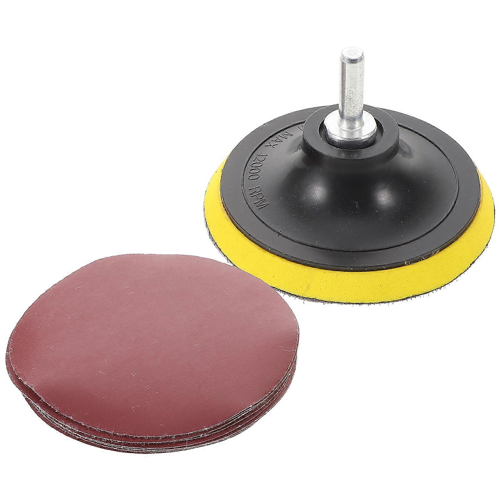 It seems like you're referring to a product listing for a **mesh sandpaper set with a grinding rod**. Here's a refined version of your product title