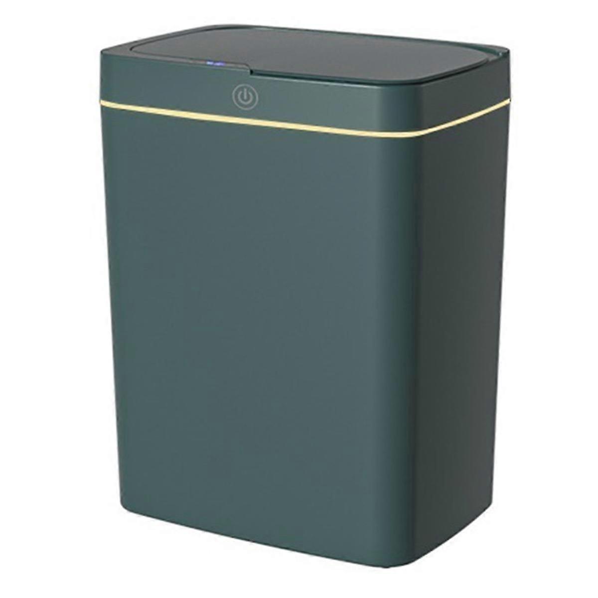Trash Can Touchless Sensor Trash Can Kitchen And Bathroom Crevice Trash Can Household Cleaning Suppl