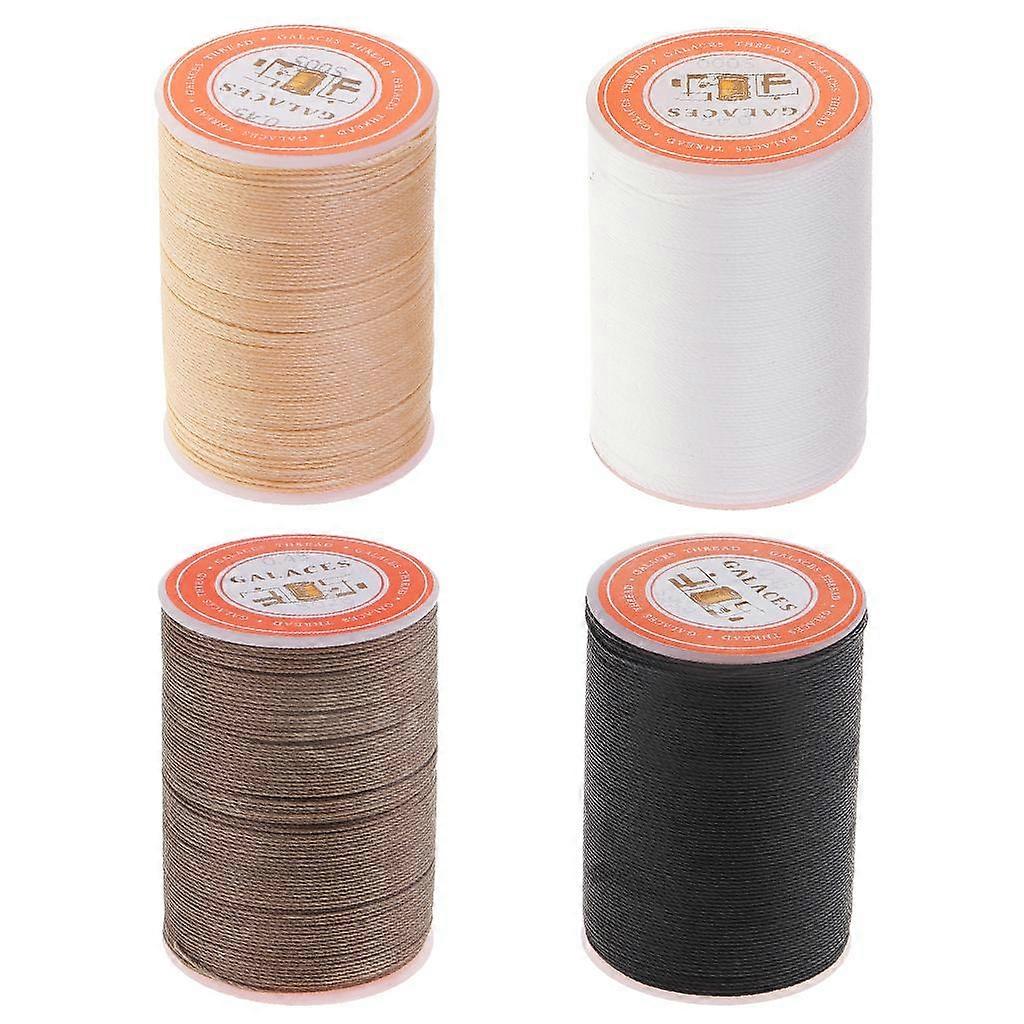 4Pcs 0.45mm Waxed Polyester Cord DIY Jewelry Making Bracelet Thread String