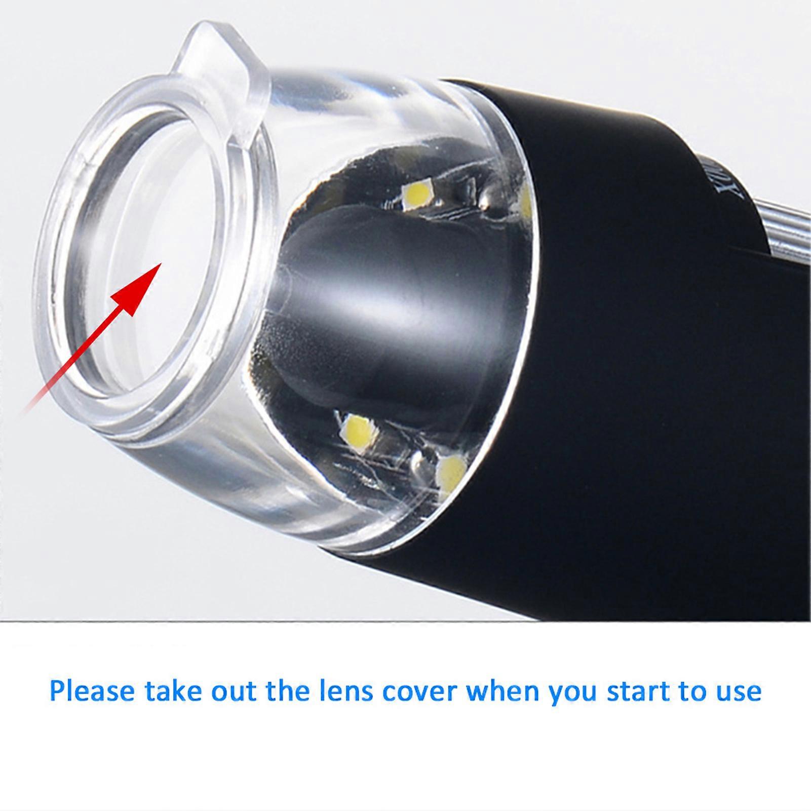 Microscope numérique USB Grossissement 1000x, 8 LED intégrées