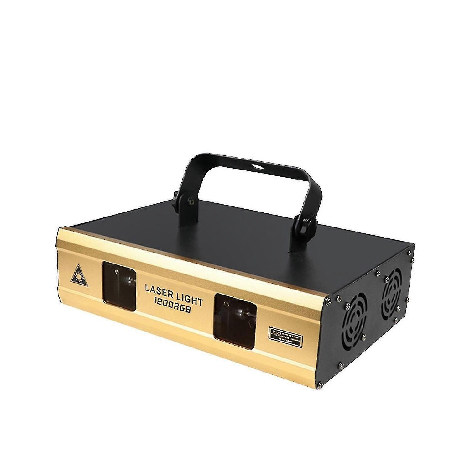 1200mw Rgb Dual Hole 256 Pattern Animation Laser Light Dj Stage Party Lights New