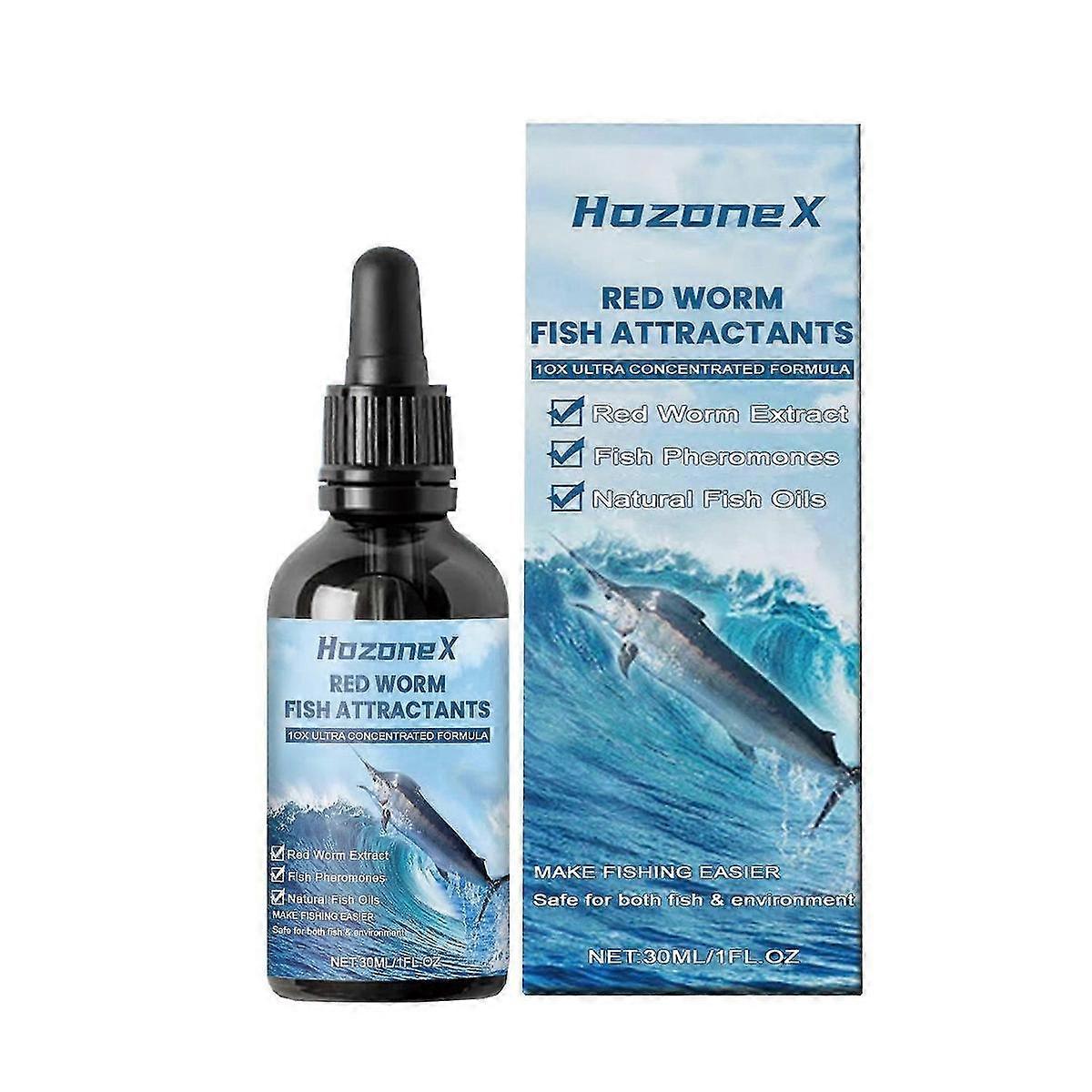 HozoneX Roter Käfer Köder Attraktor Roter Käfer Formel Köder Attraktor Wildfischen Köder Attraktor