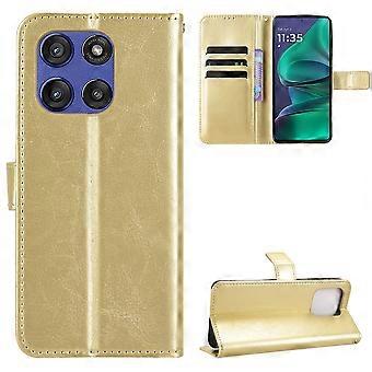 Para Motorola Moto G Stylus 5G (2025)/Motorola Edge 60 Stylus 5G PU Case with Strap Phone Wallet