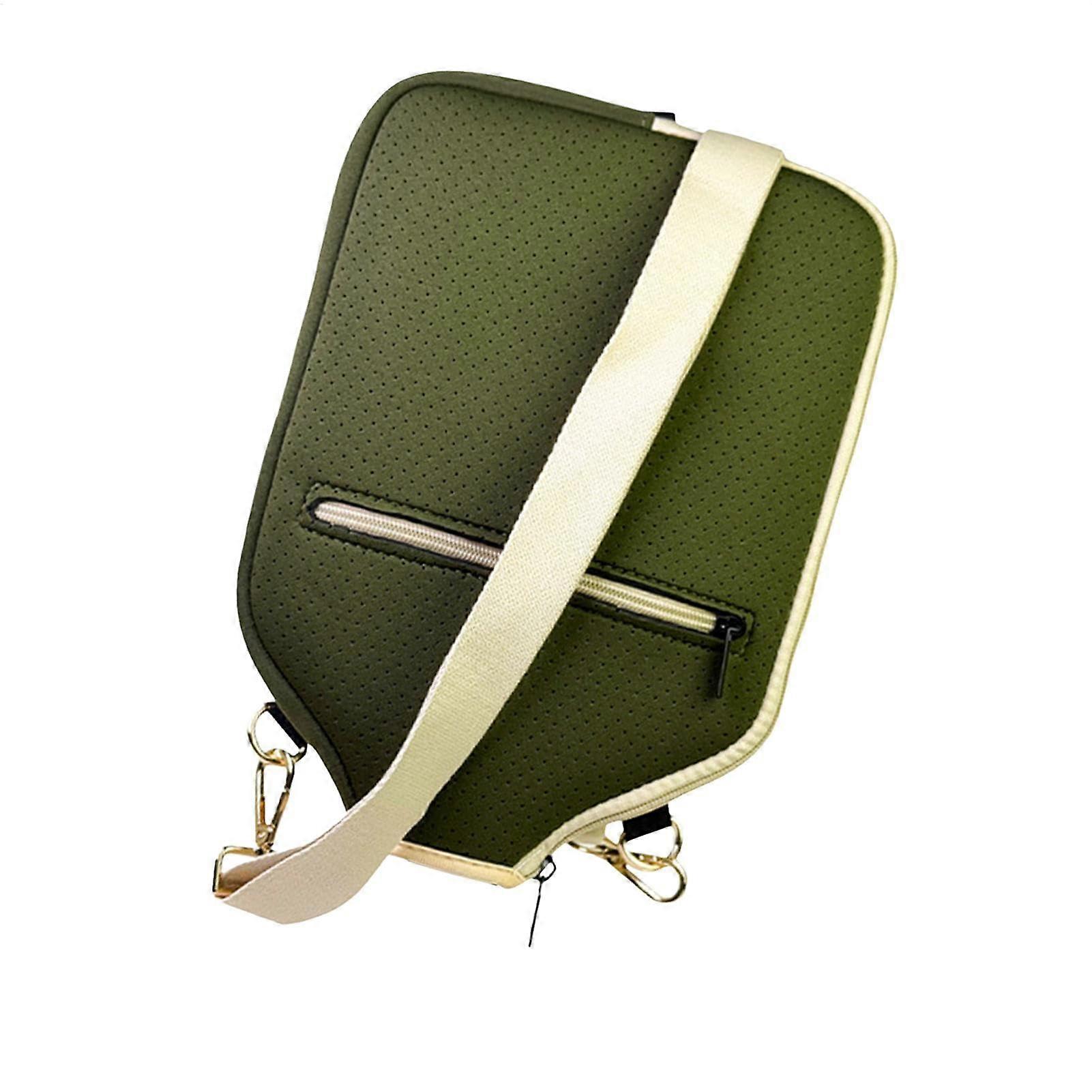 Pickleball Paddle Carrying Case Protective bag with shoulder strap, black paddle bag