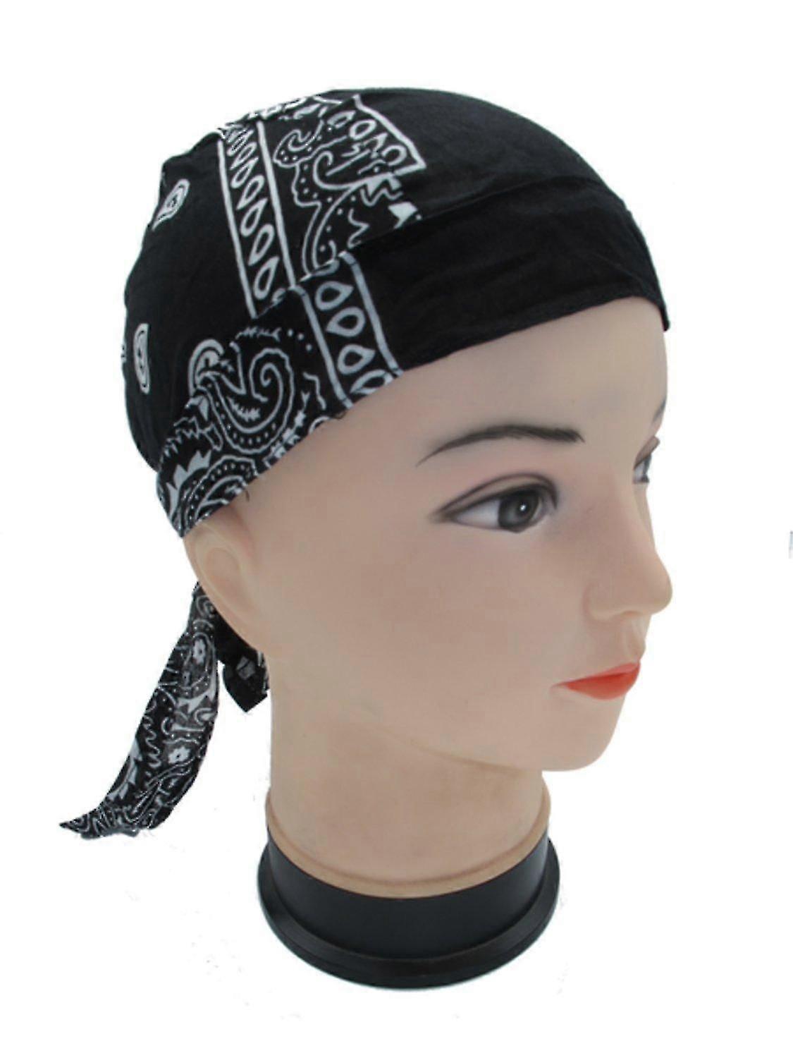 Vit Paisley Zandana Skjerf