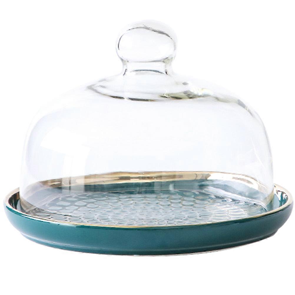 Transparent Cake Cover, Elegant Tray for Displaying Desserts
