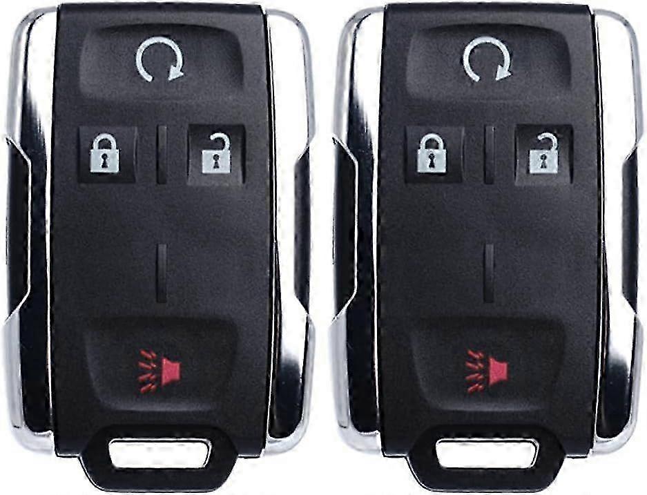 Keyless Entry Remote Start Control Key Fob Replacement Fits for Chevy Silverado