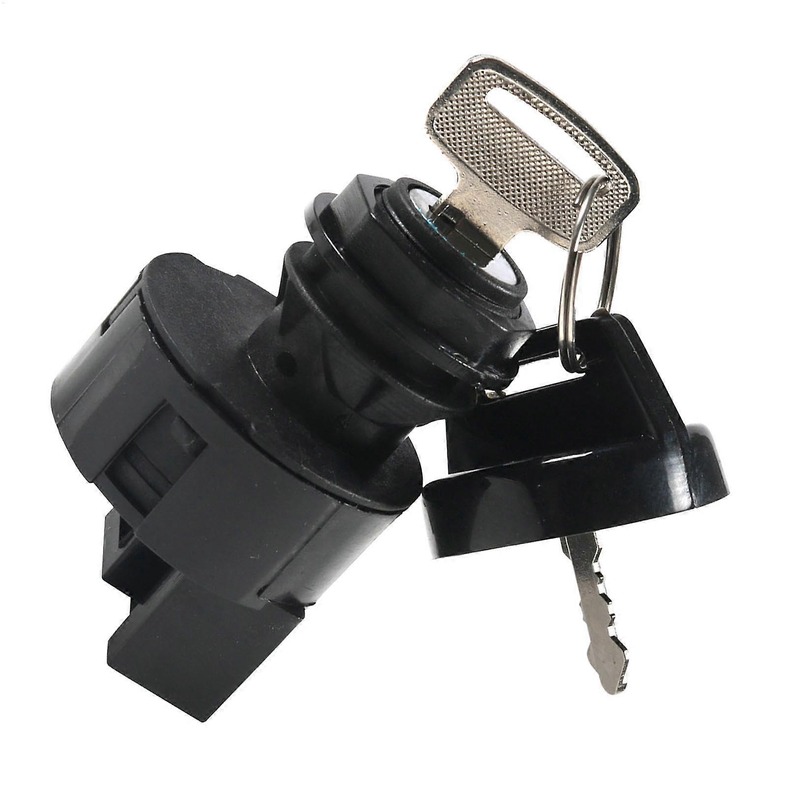 Ignition Cylinder with Key, Ignition Lock Cylinder, 3 Position Starter Lock