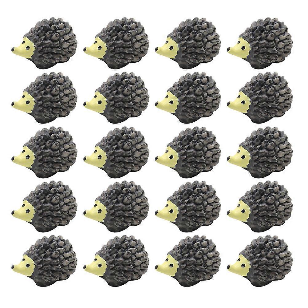 Charming Mini Hedgehog Statues for Decorative Purposes, Durable Quality